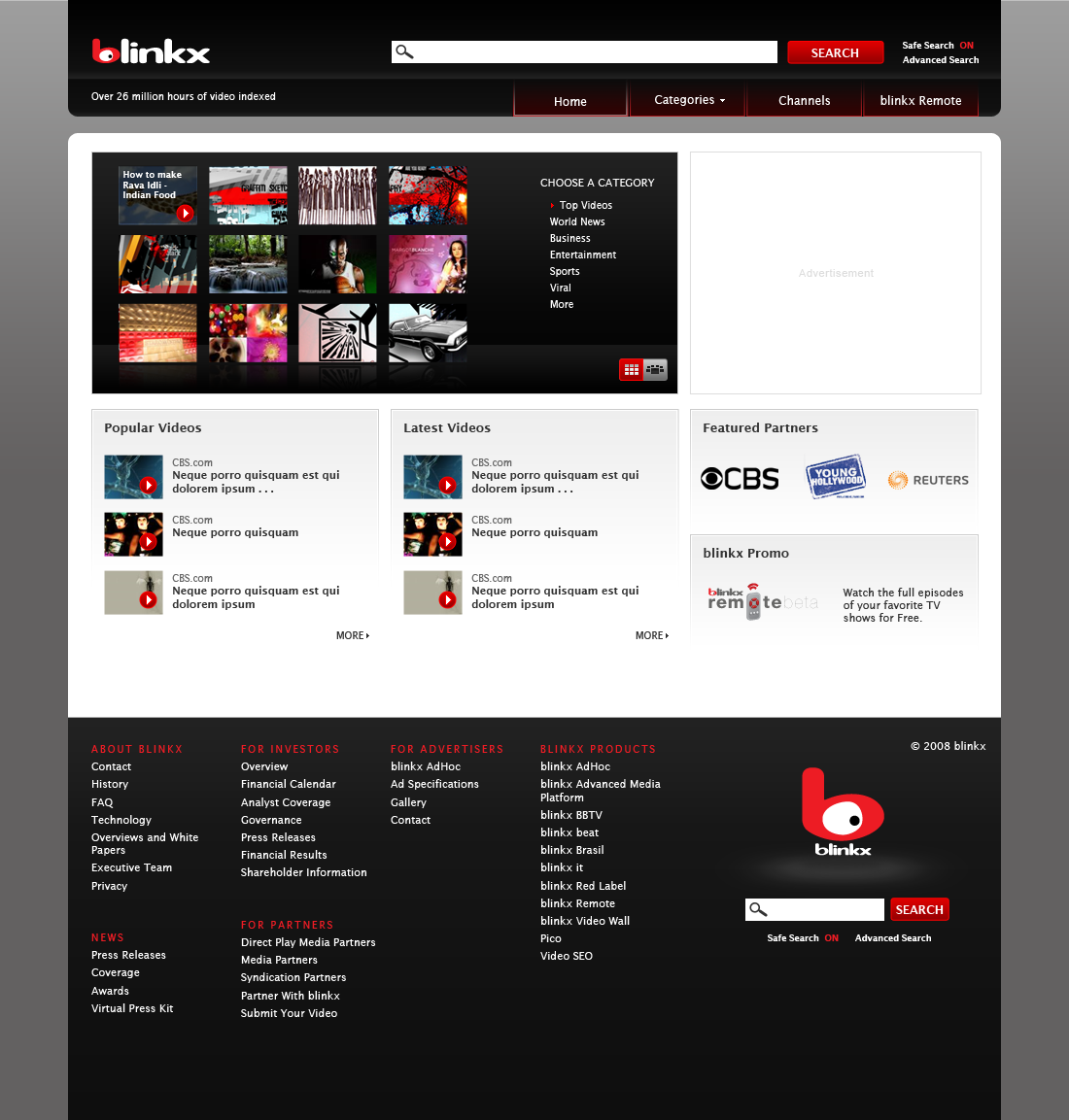 Redesigned Home — No Ads