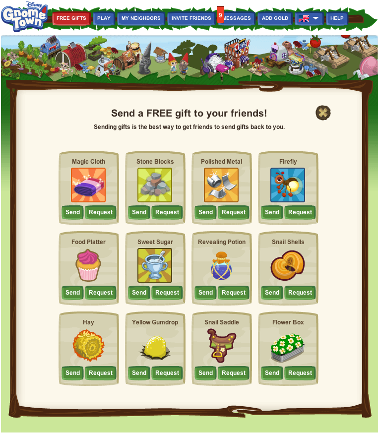 Gnome Town — Gifting