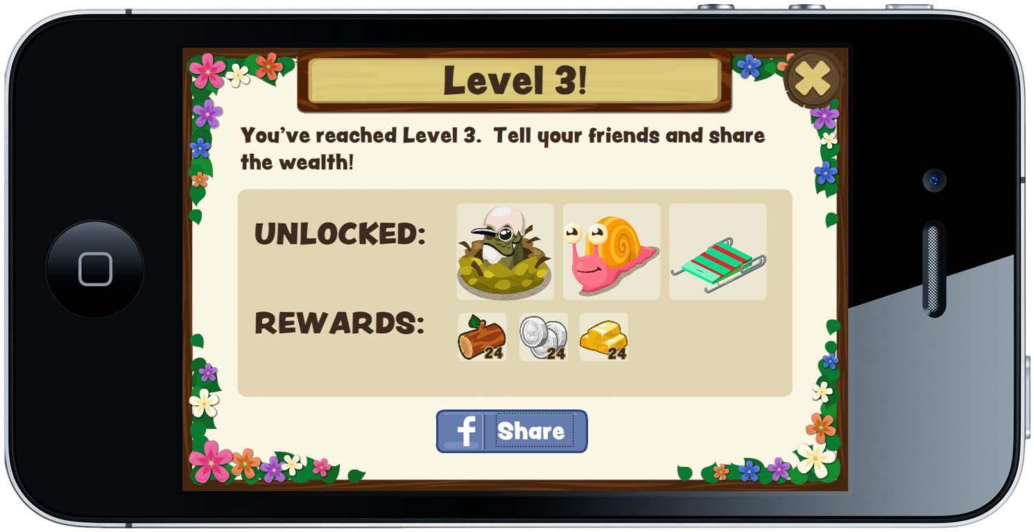 Reward Screen